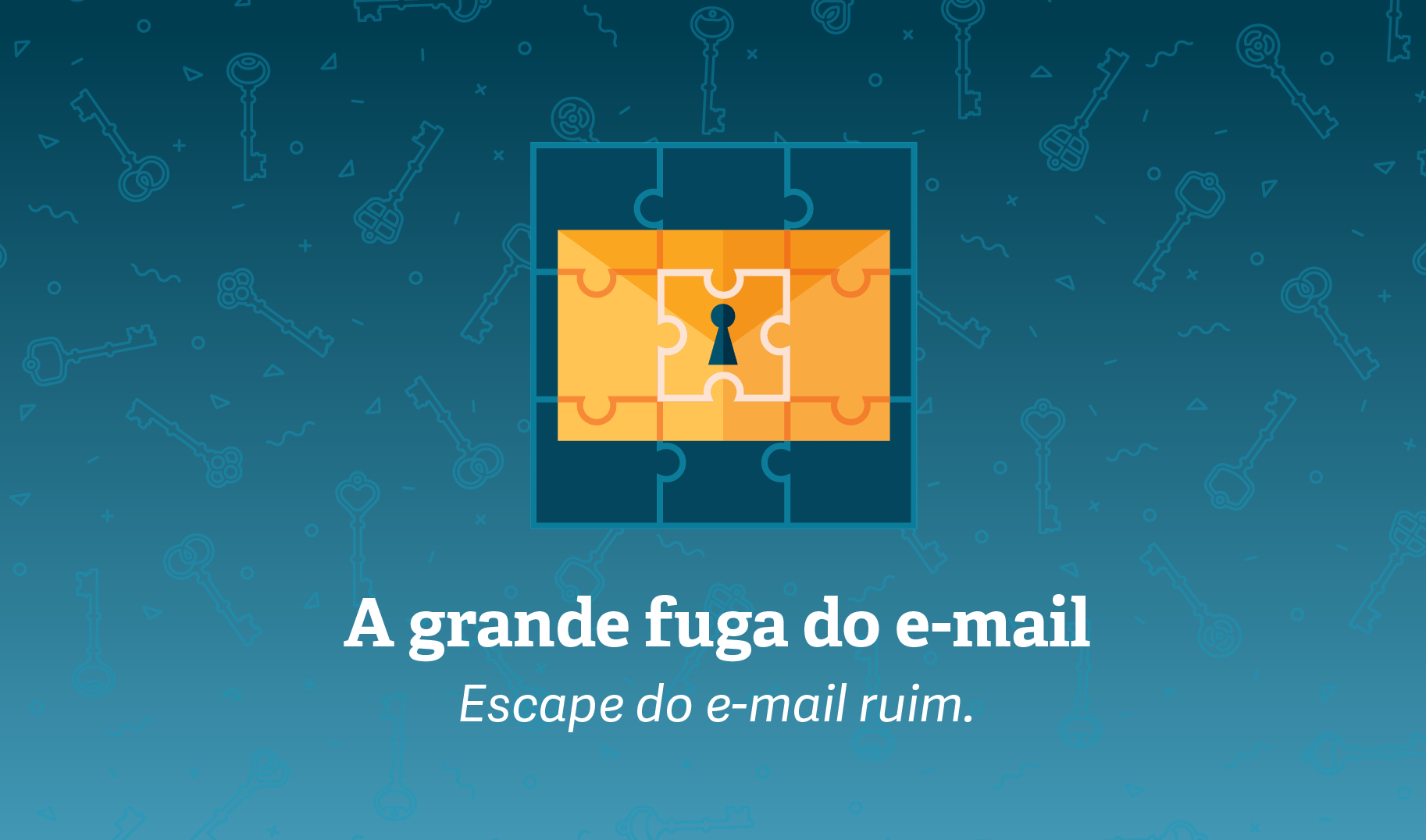 A grande fuga do e-mail